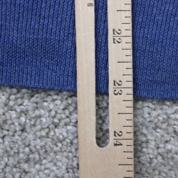 Peter Millar Sweater Men Small Blue 1/4 Zip 100% Merino Wool Pullover Sweatshirt - Picture 13 of 14